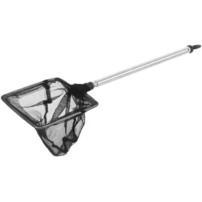 INOOMP 4Pcs 8.65Inch Telescopic Fish Tank Net Stainless Steel Mesh Scooper INOOMP 4Pcs 8.65Inch Telescopic Fish Tank Net Stainless Steel Mesh Scooper