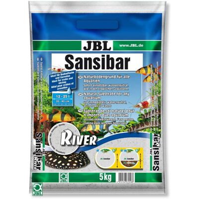 JBL Sansibar River 5kg - Fine White Gravel Aquarium Substrate - Supports Plant Growth JBL Sansibar River 5kg - Fine White Gravel Aquarium Substrate - Supports Plant Growth