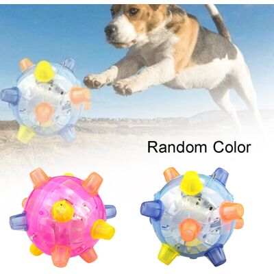 CXINLky LED Jumping Activation Ball For Dogs Flashing Dancing Pet Ball Toys with CXINLky LED Jumping Activation Ball For Dogs Flashing Dancing Pet Ball Toys with