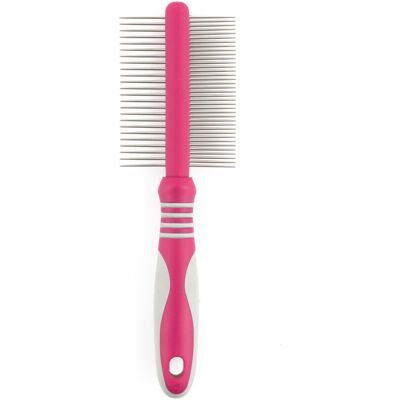 Ancol Ergo Double Sided Cat Comb - Cat Comb Ancol Ergo Double Sided Cat Comb - Cat Comb
