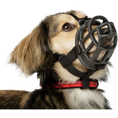(4, Black) Baskerville Ultra Dog Muzzle (4, Black) Baskerville Ultra Dog Muzzle