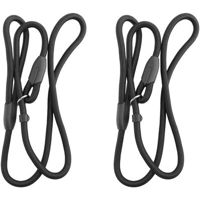 Unbranded 2X Sturdy Pet Collar Rope Nylon Dog Slip Training Walking Lead with P Chain 1cm Unbranded 2X Sturdy Pet Collar Rope Nylon Dog Slip Training Walking Lead with P Chain 1cm