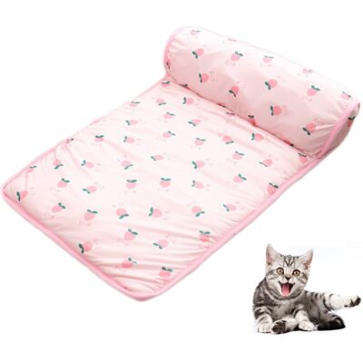 Unbranded Chill Spot Pet Cooling Mat, Ice Silk Cooling Mat Quick Heat Dissipation Non-Alle Unbranded Chill Spot Pet Cooling Mat, Ice Silk Cooling Mat Quick Heat Dissipation Non-Alle
