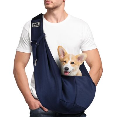 Adiwo Dog Carrier Bag Dog Sling, Reversible Hands-free Puppy Carrier for Small & Adiwo Dog Carrier Bag Dog Sling, Reversible Hands-free Puppy Carrier for Small &