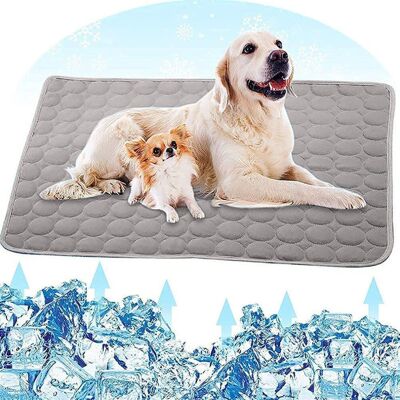 Unbranded Pet Safe Cooling Pet Pad, Non-Toxic Breathable for Pets, Reversible Large Size S Unbranded Pet Safe Cooling Pet Pad, Non-Toxic Breathable for Pets, Reversible Large Size S