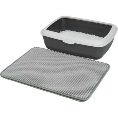 Trixie Cat Litter Tray Sieve-Mat, Eva, 35 x 45 cm, Black, 0.2949 kg Trixie Cat Litter Tray Sieve-Mat, Eva, 35 x 45 cm, Black, 0.2949 kg
