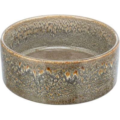 Trixie Ceramic Dog Bowl 900 ml – Brown Food Bowl for Dogs Ø 16 cm – Heavy, Non-S Trixie Ceramic Dog Bowl 900 ml – Brown Food Bowl for Dogs Ø 16 cm – Heavy, Non-S