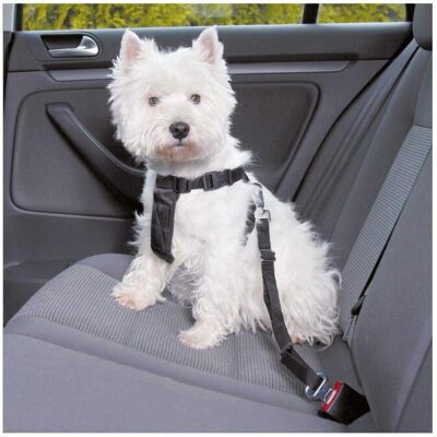 Trixie Car Harness, 20-50 cm, Black Trixie Car Harness, 20-50 cm, Black