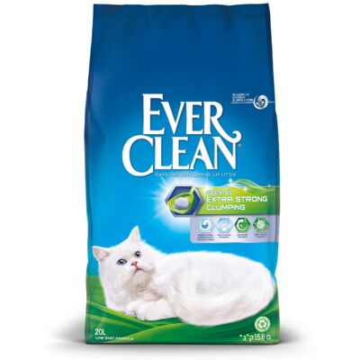 Ever Clean Clumping Cat Litter Extra Strong Scented 20L Ever Clean Clumping Cat Litter Extra Strong Scented 20L