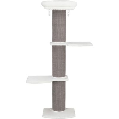 Trixie Acadia Gray/White Designer Wall Mounted Cat Tower, with Oversized Scratch Trixie Acadia Gray/White Designer Wall Mounted Cat Tower, with Oversized Scratch