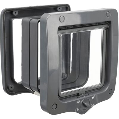 Trixie waterproof and quiet cat flap ?4-way free-range door with tunnel? - Overa Trixie waterproof and quiet cat flap ?4-way free-range door with tunnel? - Overa