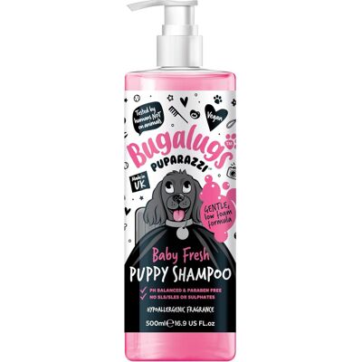 Bugalugs Puppy Shampoo Baby Fresh Scent for Dogs Sensitive Skin Puparazzi Bugalugs Puppy Shampoo Baby Fresh Scent for Dogs Sensitive Skin Puparazzi