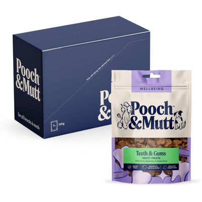 Pooch & Mutt - Teeth & Gums Meaty Treats, Dog Treats Grain Free, for Fresh Breat Pooch & Mutt - Teeth & Gums Meaty Treats, Dog Treats Grain Free, for Fresh Breat