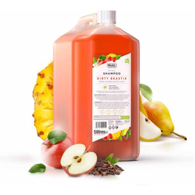 Wahl Dirty Beastie Animal Shampoo 5L - Deep Cleaning Concentrate Wahl Dirty Beastie Animal Shampoo 5L - Deep Cleaning Concentrate