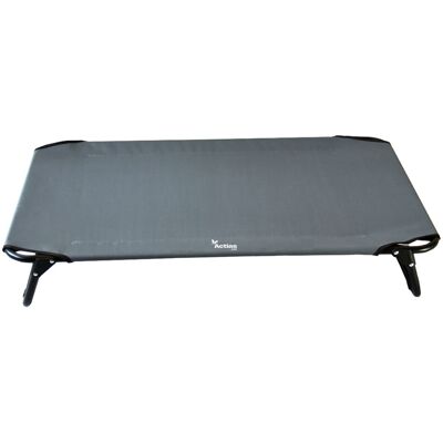 Easipet - Large Elevated Folding Cot - Grey - Dog Bed Easipet - Large Elevated Folding Cot - Grey - Dog Bed