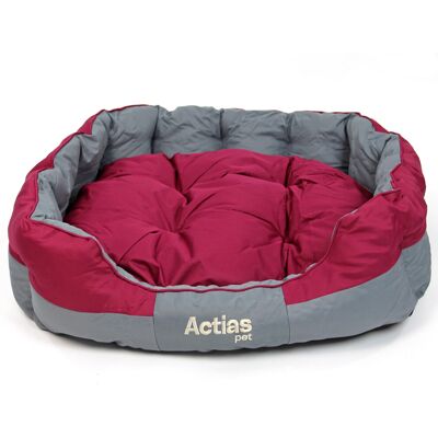 Easipet - 74683 - Grey/Burgundy - XL - Dog Bed Easipet - 74683 - Grey/Burgundy - XL - Dog Bed