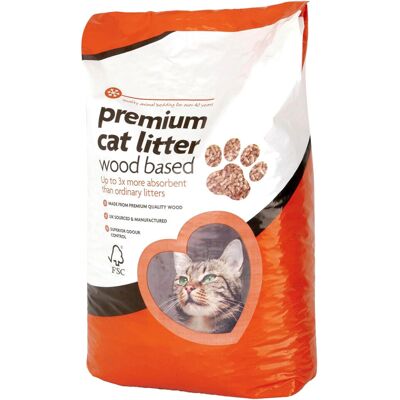 30L Snowflake Premium Wood Based Cat Litter Pellet 30L Snowflake Premium Wood Based Cat Litter Pellet