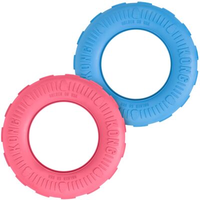 Kong Puppy Tires - Natural Rubber Chew Toy for Teething - Stuffable Dog Toy for Kong Puppy Tires - Natural Rubber Chew Toy for Teething - Stuffable Dog Toy for