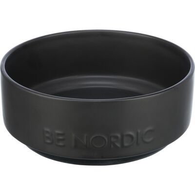 Trixie Ceramic Dog Bowl BE NORDIC 1200 ml Black – Modern Food Bowl for Large Dog Trixie Ceramic Dog Bowl BE NORDIC 1200 ml Black – Modern Food Bowl for Large Dog