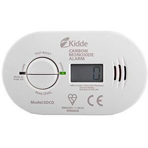 Safelincs Kidde 5DCO 10 Year Life Digital Display Carbon Monoxide Alarm (1) Safelincs Kidde 5DCO 10 Year Life Digital Display Carbon Monoxide Alarm (1)