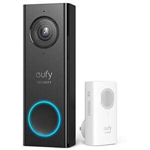 eufy Security Wi-Fi Video Doorbell, 2K Resolution, Real-Time Response, No Monthl eufy Security Wi-Fi Video Doorbell, 2K Resolution, Real-Time Response, No Monthl