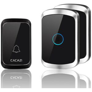 Unbranded A50 Wireless Music Doorbell Waterproof Battery 1 Button 2 Receiver Home Bell Wir Unbranded A50 Wireless Music Doorbell Waterproof Battery 1 Button 2 Receiver Home Bell Wir