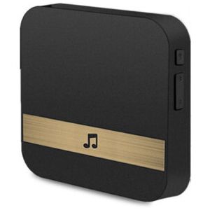 Ulistaurelie (Black Chime) Wireless Video Doorbell Camera WiFi Smart Doorring Ulistaurelie (Black Chime) Wireless Video Doorbell Camera WiFi Smart Doorring