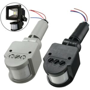Brand: Ranpoo (Black 12-24V) PIR Motion Sensor 220V 12V Movement Detector Rotating Outdoor Tim Brand: Ranpoo (Black 12-24V) PIR Motion Sensor 220V 12V Movement Detector Rotating Outdoor Tim