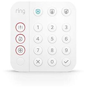 Ring 2nd Gen Alarm Keypad - Security System Accessory Ring 2nd Gen Alarm Keypad - Security System Accessory