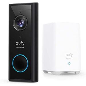 eufy Security Video Doorbell 2K (Battery-Powered) with HomeBase - 2K HD, Local 1 eufy Security Video Doorbell 2K (Battery-Powered) with HomeBase - 2K HD, Local 1