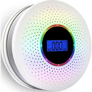 USBNOVEL Combination Carbon Monoxide Alarm Detector & Smoke Alarm, Replaceable Battery Op USBNOVEL Combination Carbon Monoxide Alarm Detector & Smoke Alarm, Replaceable Battery Op