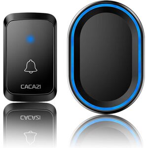 Unbranded CACAZI A80 Wireless Doorbell 300M Remote Waterproof Door Ring Bell 60 Chimes 5 V Unbranded CACAZI A80 Wireless Doorbell 300M Remote Waterproof Door Ring Bell 60 Chimes 5 V