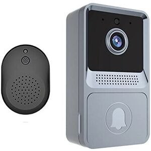 Frunimall Wireless Video Doorbell Camera, Smart Ring Doorbell with Chime, Night Vision Hom Frunimall Wireless Video Doorbell Camera, Smart Ring Doorbell with Chime, Night Vision Hom