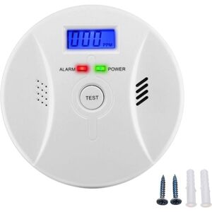 Unbranded Carbon Monoxide Smoke Alarm CO2 Sensor Gas Home Detector Poisoning LCD Indicator Unbranded Carbon Monoxide Smoke Alarm CO2 Sensor Gas Home Detector Poisoning LCD Indicator
