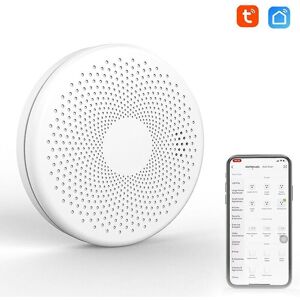 Unbranded Wifi 2 In 1 Carbon Monoxide Smart Smoke Detector Gas Detector Sound Flash Light Unbranded Wifi 2 In 1 Carbon Monoxide Smart Smoke Detector Gas Detector Sound Flash Light