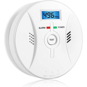 Unbranded Carbon Monoxide(CO) Smoke Detector Alert Battery Operated Combination Alarm Unbranded Carbon Monoxide(CO) Smoke Detector Alert Battery Operated Combination Alarm