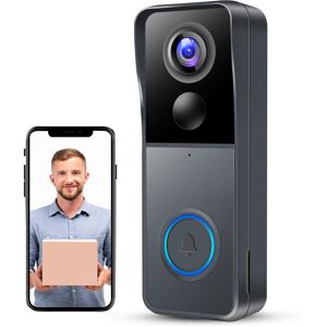 KAMEP Video Doorbell Wireless Camera Doorbells, 1080P HD Smart WiFi Security Camera Do KAMEP Video Doorbell Wireless Camera Doorbells, 1080P HD Smart WiFi Security Camera Do