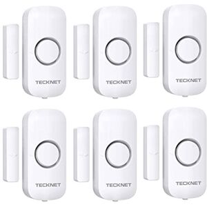 TeckNet Online Door Alarm Sensor, Mini Window Alarm Sensors, Door Sensor Alarm for Home Securit TeckNet Online Door Alarm Sensor, Mini Window Alarm Sensors, Door Sensor Alarm for Home Securit