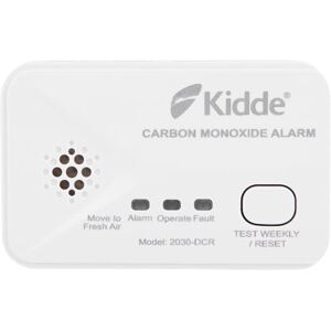 KIDDE 2030-DCR Compact 10 Year Life Carbon Monoxide Alarm with AA batteries KIDDE 2030-DCR Compact 10 Year Life Carbon Monoxide Alarm with AA batteries