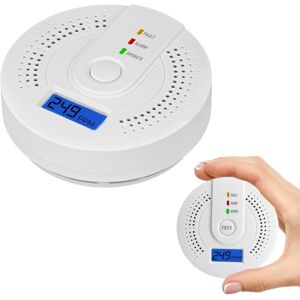 STOYOTU Carbon Monoxide Detector with LED Display Test Button Carbon Monoxide Alarm EN50 STOYOTU Carbon Monoxide Detector with LED Display Test Button Carbon Monoxide Alarm EN50