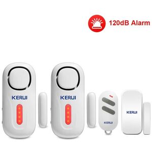 GreenZech (Set 4) Wireless Door Window Entry Security Burglar Sensor Alarm PIR Magnetic Sm GreenZech (Set 4) Wireless Door Window Entry Security Burglar Sensor Alarm PIR Magnetic Sm