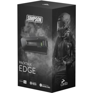 Simpson Cardo Packtalk Edge Mesh Bluetooth Intercom System Simpson Cardo Packtalk Edge Mesh Bluetooth Intercom System