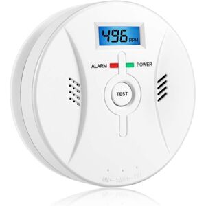 Unbranded Carbon monoxide (CO) smoke detector alarm with battery Unbranded Carbon monoxide (CO) smoke detector alarm with battery