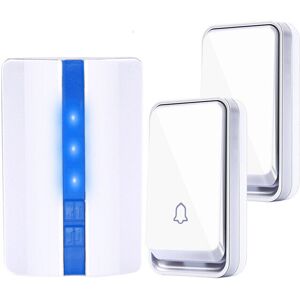 GreenZech (2 to 1) Self-powered Waterproof Wireless DoorBell No Battery Smart Door Bell Ch GreenZech (2 to 1) Self-powered Waterproof Wireless DoorBell No Battery Smart Door Bell Ch