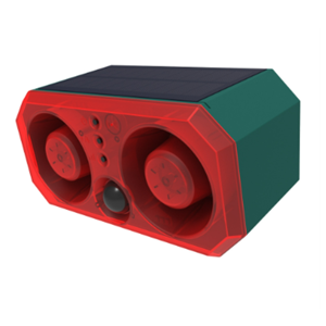 senza marchio Super Loud Volume Solar Alarm 2 Speakers Recording Motion Detection senza marchio Super Loud Volume Solar Alarm 2 Speakers Recording Motion Detection