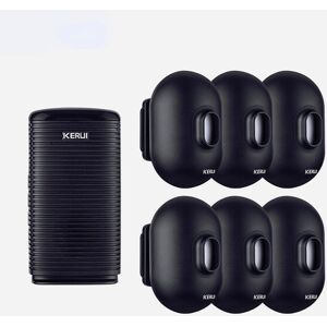 GreenZech (Black) Wireless PIR Motion Sensor Home Security Alarm System Waterproof Outdoor GreenZech (Black) Wireless PIR Motion Sensor Home Security Alarm System Waterproof Outdoor