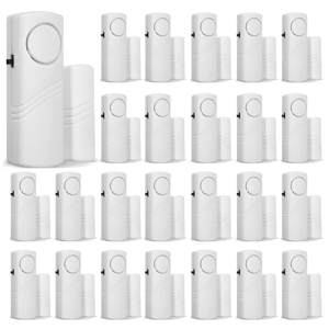 Typecat 24Pcs Door and Window Alarm Electronic Alarm Window Alarm Sensor Anti-Burglary W Typecat 24Pcs Door and Window Alarm Electronic Alarm Window Alarm Sensor Anti-Burglary W