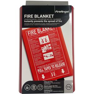 Fireangel Fire Angel 1 x 1 M Kitchen, Home, Caravan, Campervan Fire Blanket Safety Accesso Fireangel Fire Angel 1 x 1 M Kitchen, Home, Caravan, Campervan Fire Blanket Safety Accesso