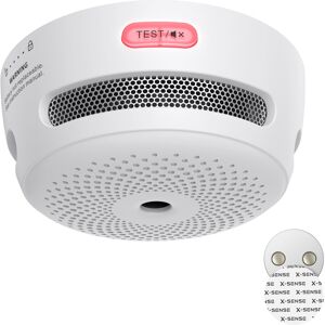 X-Sense Standalone Mini Smoke Alarm for Home, 10-Year Battery Fire Alarm with Magnetic M X-Sense Standalone Mini Smoke Alarm for Home, 10-Year Battery Fire Alarm with Magnetic M