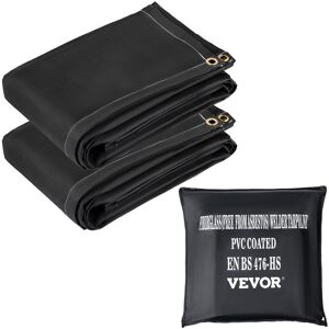 VEVOR Fire Blankets 2 Pack Welding Blankets 8' x 10' Fire Suppression Blanket VEVOR Fire Blankets 2 Pack Welding Blankets 8' x 10' Fire Suppression Blanket